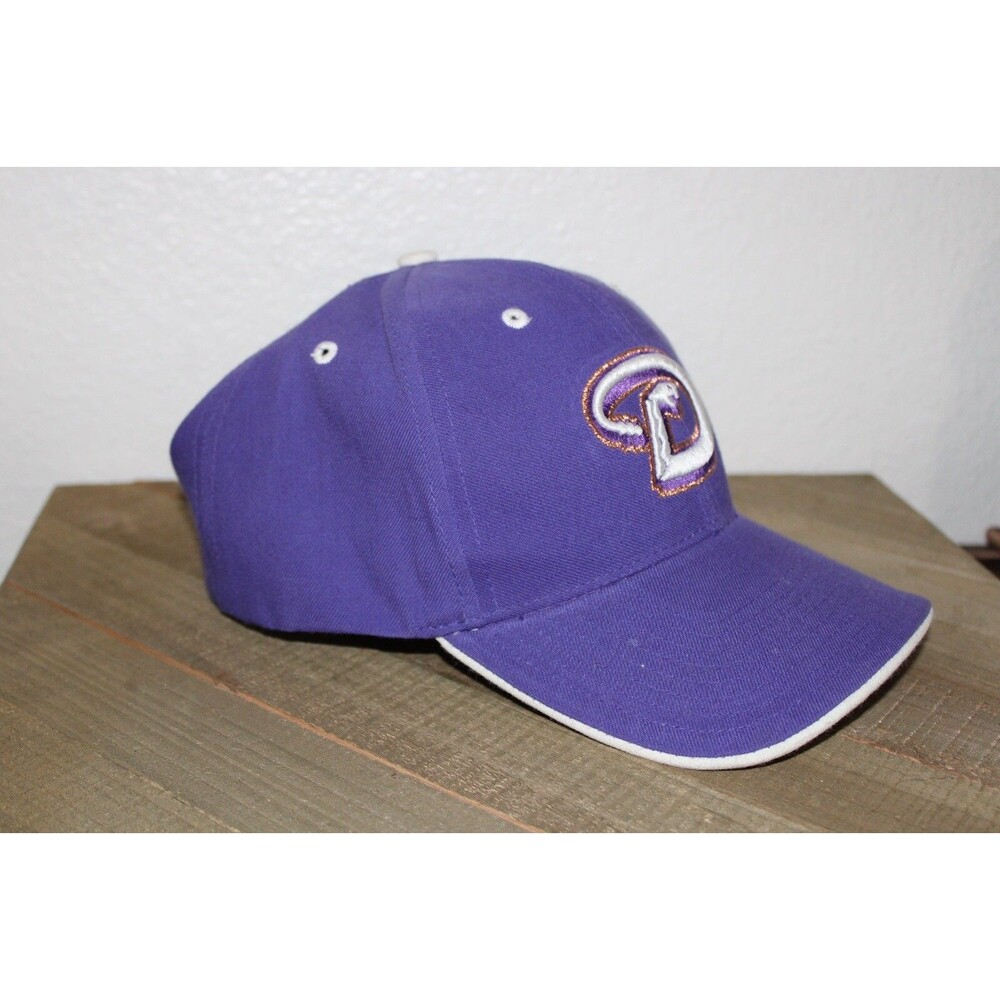 Vintage Arizona Diamondbacks Hat Cap Adjustable Teal Purple Baseball Team MLB
